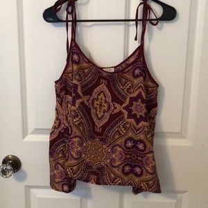 Patterned tank top!